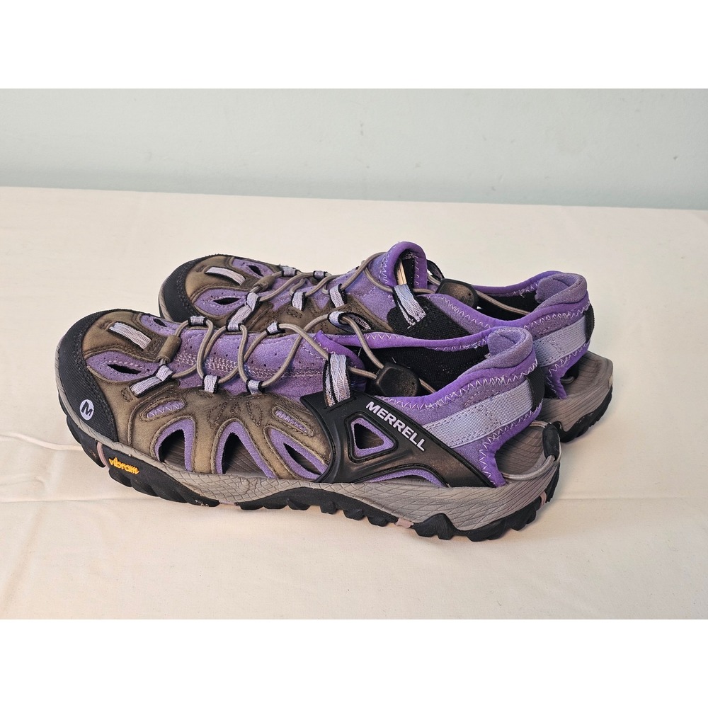 Gorpcore Merrell All Out Blaze Sieve Hiking Water Shoes Womens 9 Purple J65252